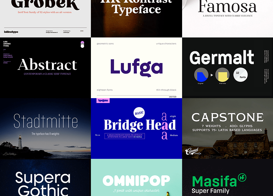 The Treasure Trove of Fonts for Typography Lovers